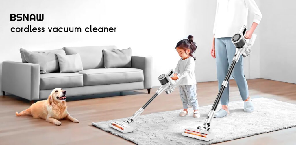 BSNAW creates practical cordless vacuums