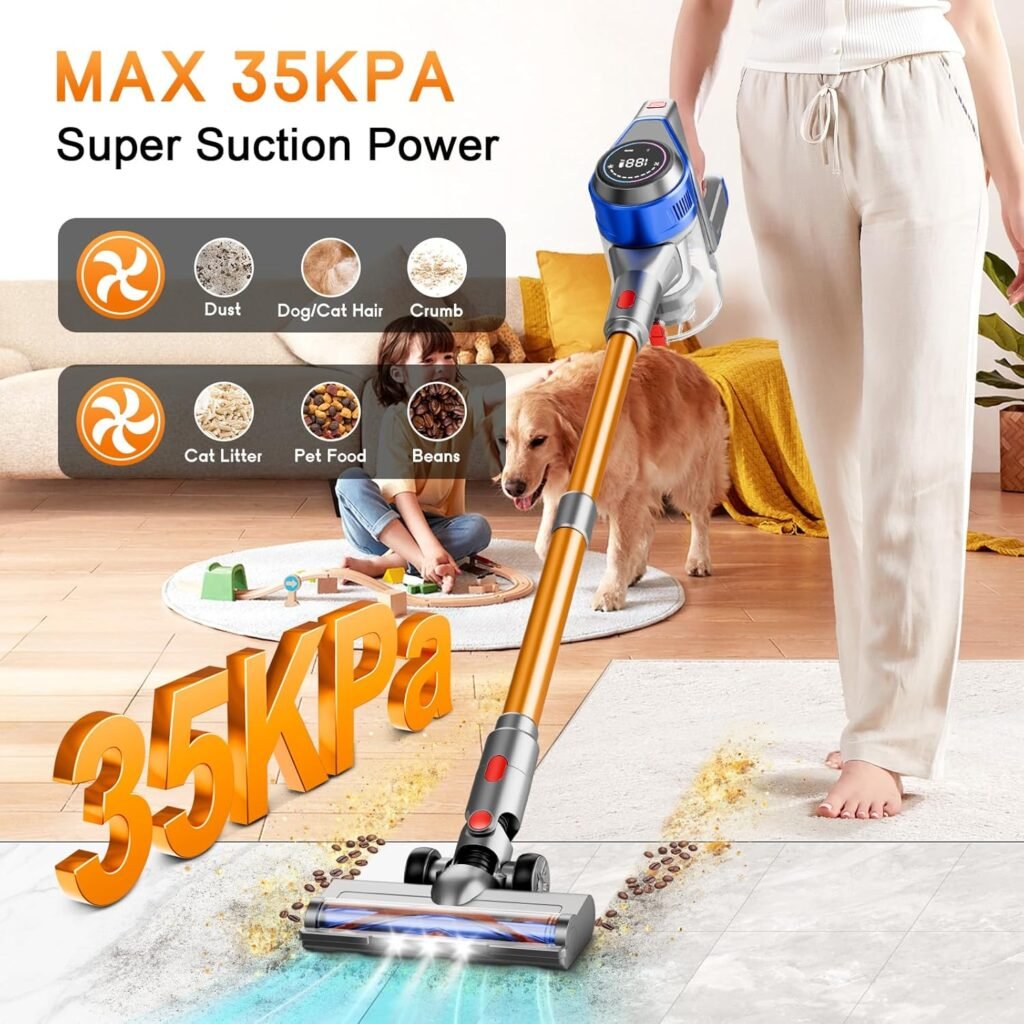 BSNAW N5 cordless stick vacuum cleaner 35 Kpa