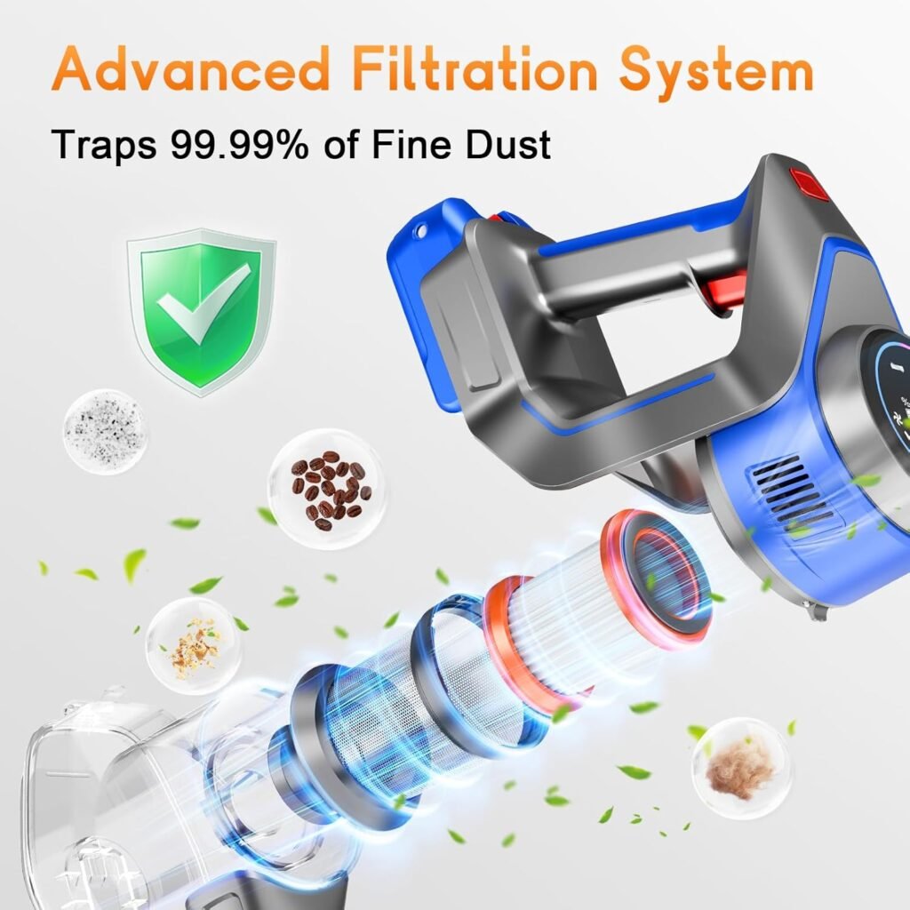 BSNAW vacuum motorized brush cleaning carpet fibers